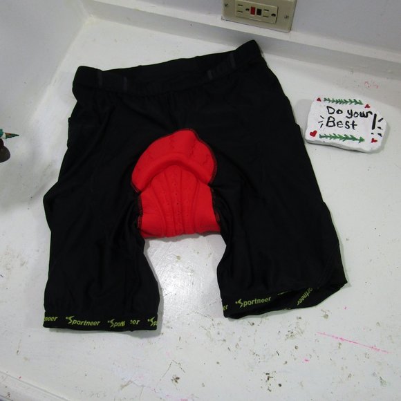 Sportneer 22853-2009 Black Men's 4D Padded Cycling Sorts MEDIUM - Picture 6 of 13